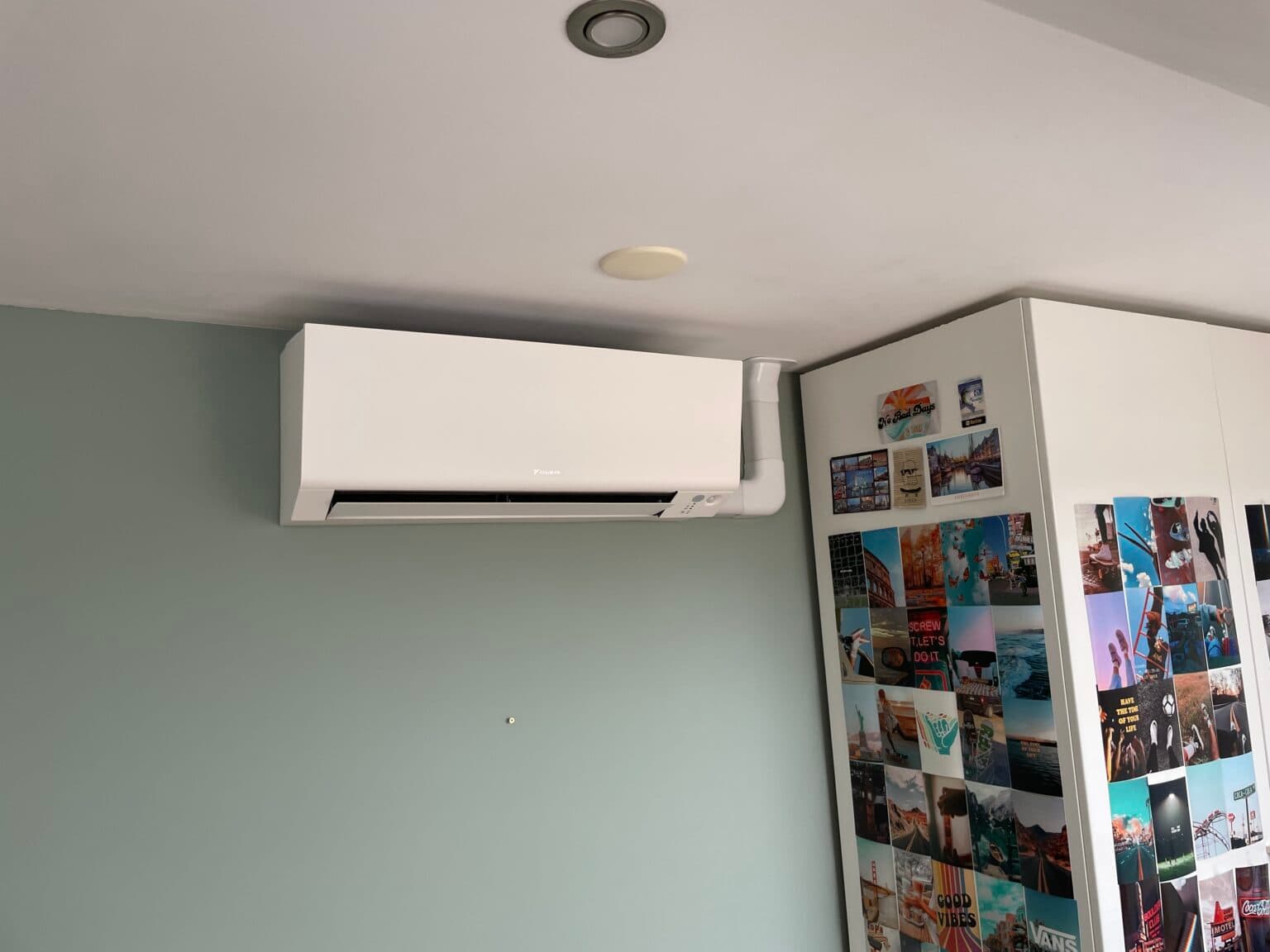 Plafondmodel airco in Vleuten