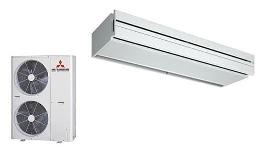 Mitsubishi PAC 2500R Luchtgordijn - 20 kW