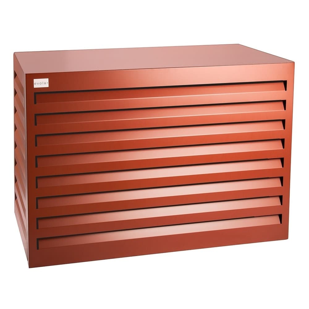 Evolar Small Brick Red Airco buitenunit omkasting - 1000x500x700mm