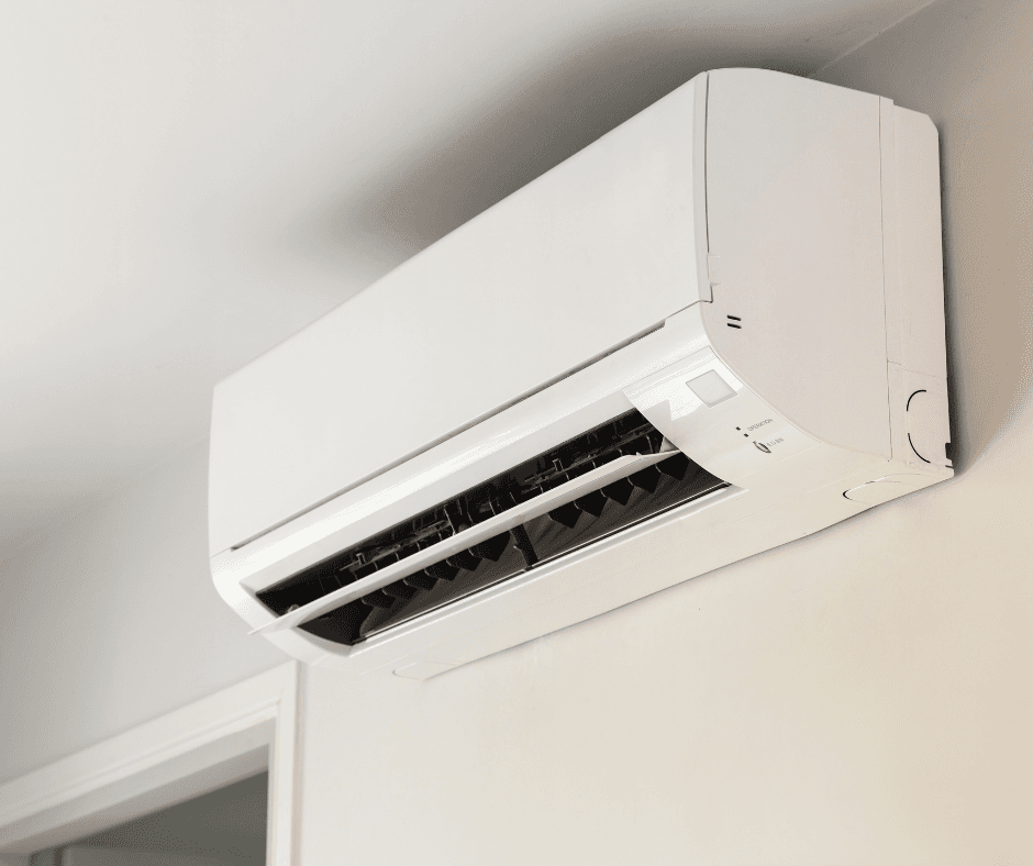 Wandmodel airco die in de winter verwarmt