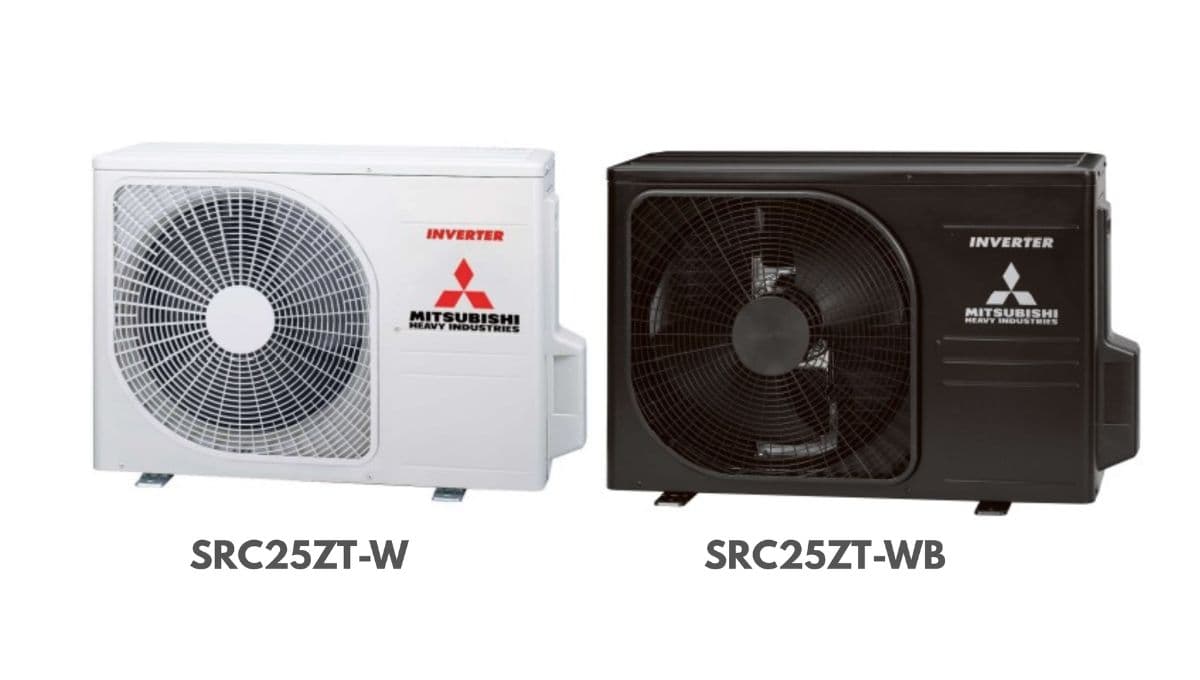 SRC ZT-W buitenunit in wit