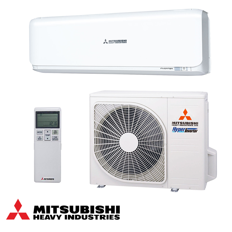 Mitsubishi SRK/SRC 25ZSX-W Wandmodel - 2,5 kW airconditioning
