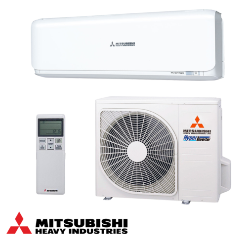 Verwarmen met airco - Mitsubishi lucht-lucht warmtepomp