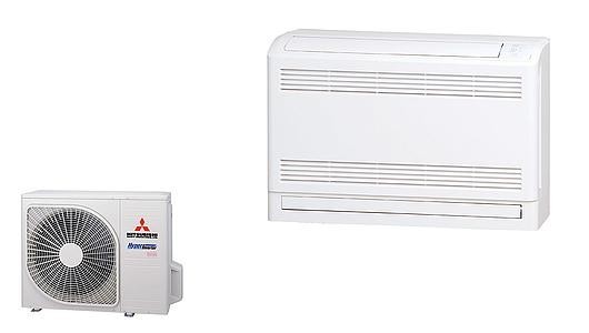 Mitsubishi SRF/SRC 50ZSX-W Vloermodel - 5 kW airconditioning
