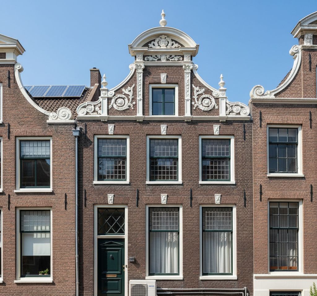 monumentaal pand met warmtepomp